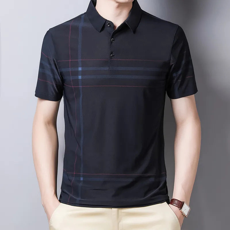 Men's Polo Shirt Business Casual