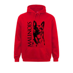 Malinois Dog Hoodies Animal Printed Men Woman Streetwear Hoodie Oversized Hooded Sweatshirts Pullovers Unisex Tracksuit Clothing