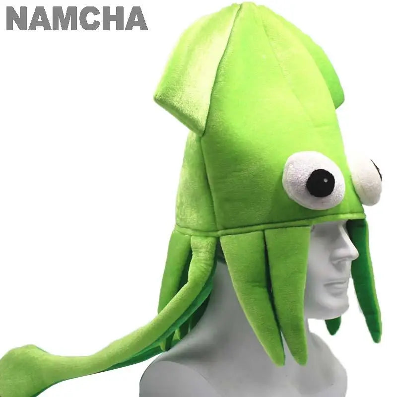 Funny Squid Hat Cute Quirky Sea Animal Octopus Hat Prom Performance Party Dress