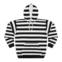 New Fashion Street Hip Hop Men Women Colorful Stripe Printed Hoodies 2024 Casual Tracksuit Oversized Running Hoodies Pullovers