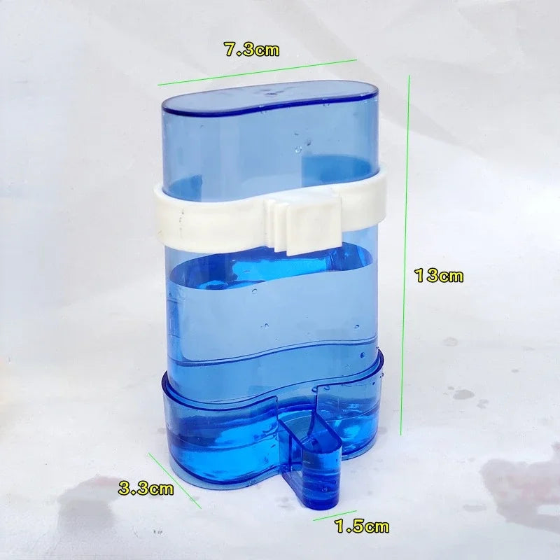 Birds Water Feeders Dispenser Automatic Bird Feeder Parrot Canary Parakeet Cage Food Drinking Feeding Supplies Pet Accessories