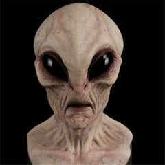 Halloween Alien Mask Scary Horrible Big Eyes Horror Alien Mask Full Head Latex Mask Mask Monster Mask