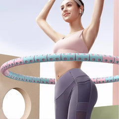 Fitness Yoga Loop Weight Loss Circle Weighted Hoop