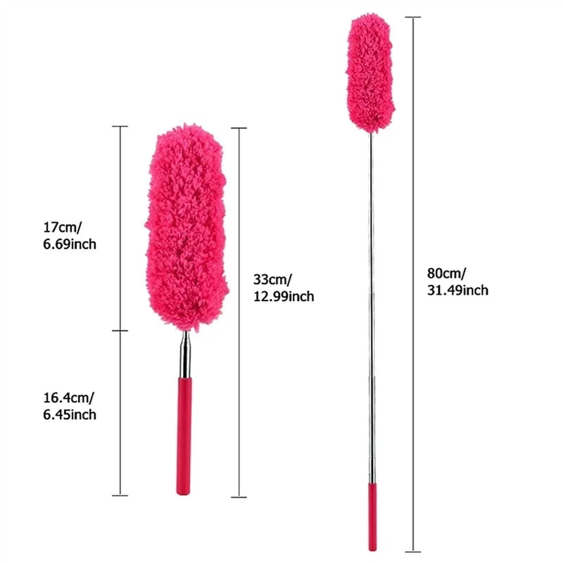 Microfiber Duster Brush Extendable Hand Dust Removal Cleaner Anti Dusting