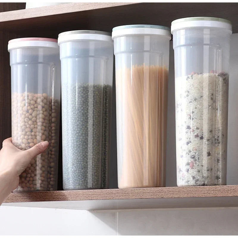 Food Jar Grain Storage Box Transparent Moistureproof Storage Jar