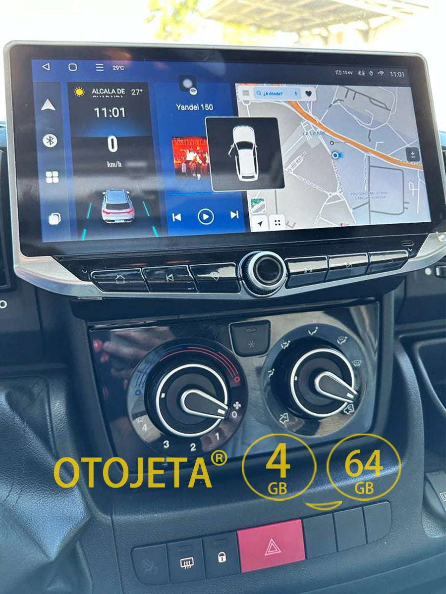 10.88inch Car Radio For Fiat Ducato Android 2007-2015 Citroen Jumper Peugeot Boxer Video Player Carplay Autoradio Multimedia GPS