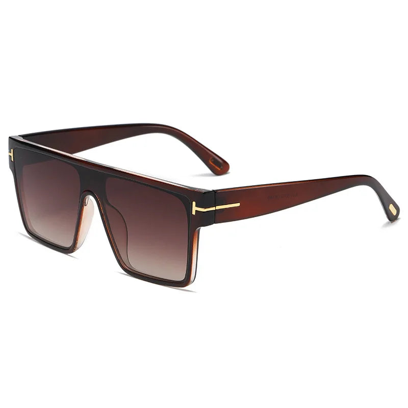 one-piece large frame sunglasses women & men