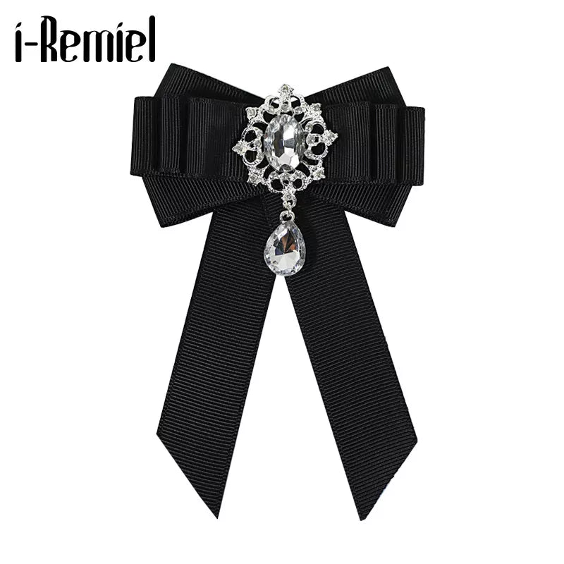 Bow Brooch Collar Pins And Brooches Blouse Women's Clothing Accessories