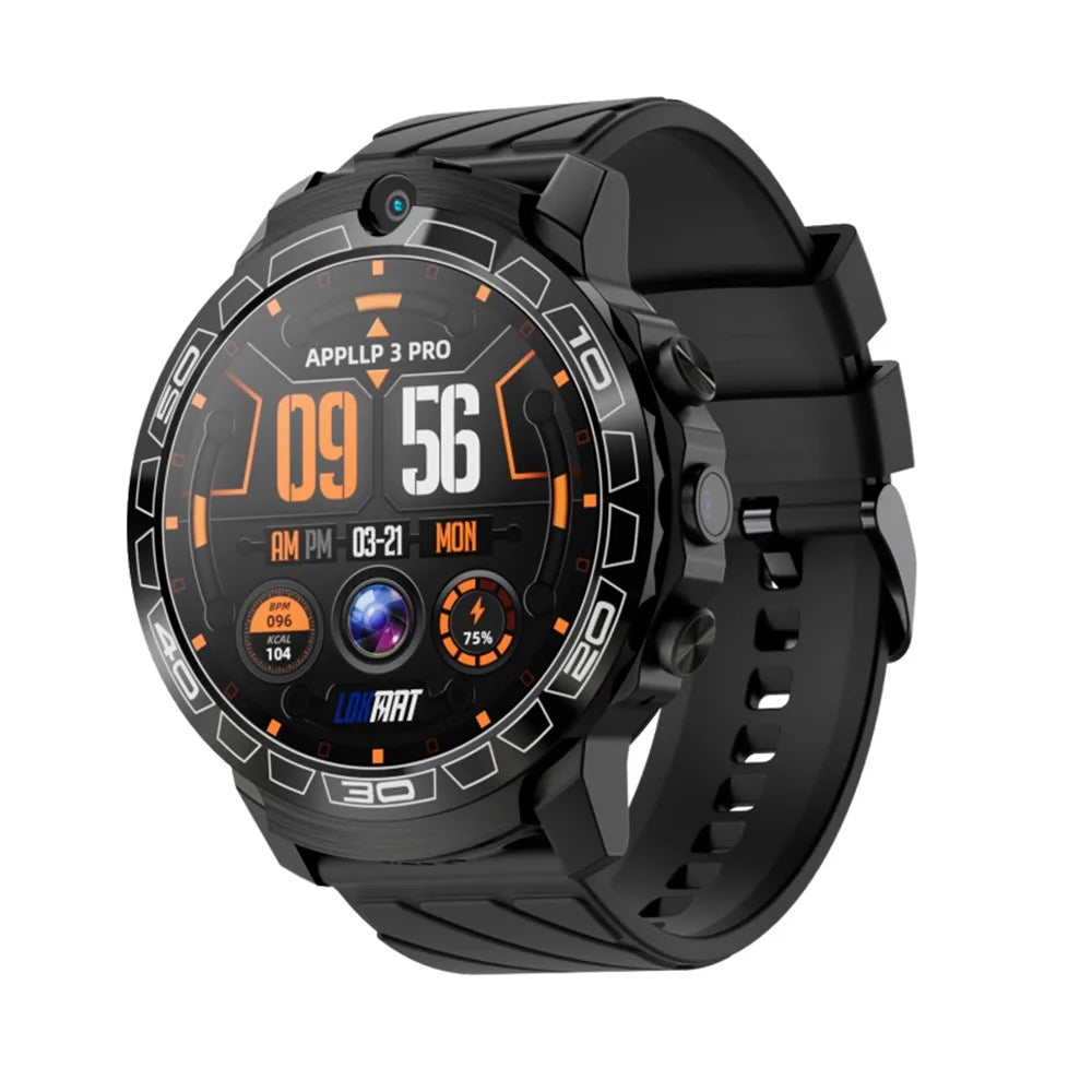 APPLLP 3 PRO 4G Full Netcom WiFi HD Dual Camera GPS 4GB 64GB Android 1.6 inch 400*400px Screen 4G Smart Watch