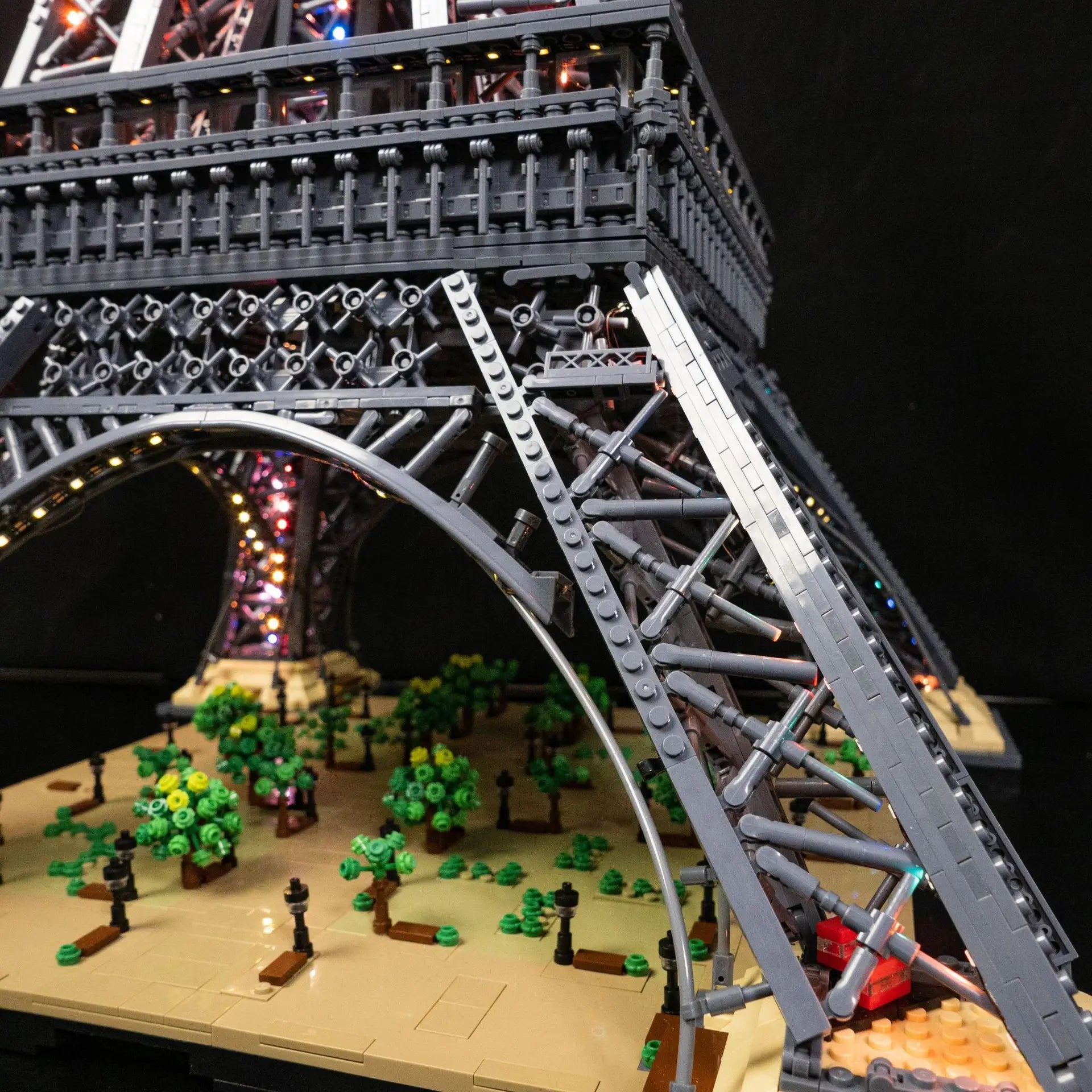 LED Light For  10307 Eiffel Tower PARIS World Famous Architecture Lamp Building Blocks Bricks