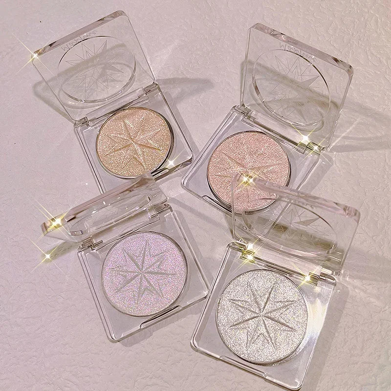 4 Colors Highlighter Galaxy Diamond Glitter Highlighter