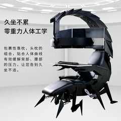 Computer Cockpit Space Capsule E-Sports Cockpit Code Cabin Scorpio Cabin Long-Sitting Lazy Bone Chair