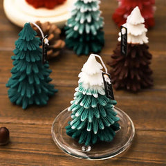 Christmas Tree Shaped Scented Candles Cute Aromatherapy Candles Candles Decor Table Decorations for Christmas Eve Winter Holiday