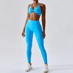 Women's Tracksuit Seamless Yoga Set 2PCS Workout Sportswear