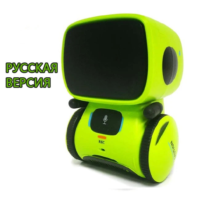 Emo Robot Smart Robots Dance Voice Command Sensor, Singing, Dancing, Repeating Robot Toy for Kids