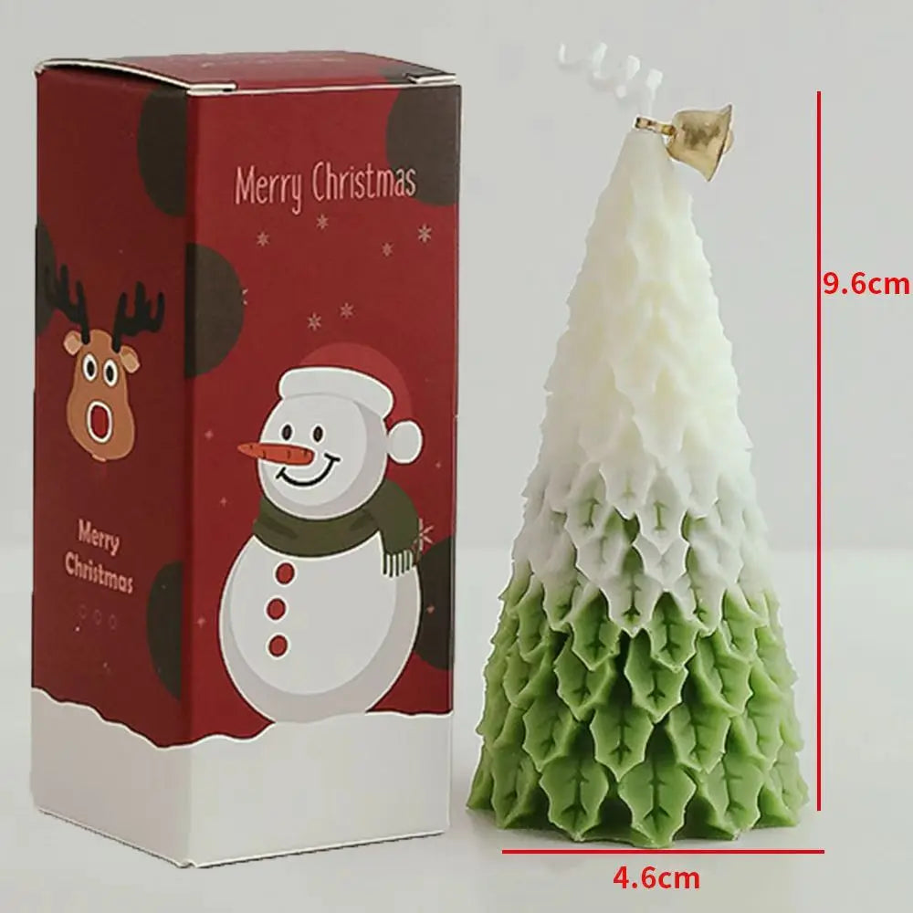 Home Decor Large Size Christmas Tree Modelling Aromatherapy Candle