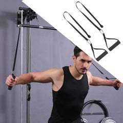 Tricep Rope Pull Down Activating More Muscle Fibers Triceps Pull Downs Crunches