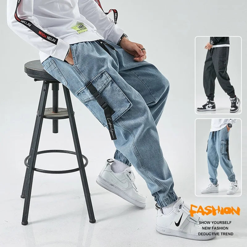 Men Joggers Cargo Pants