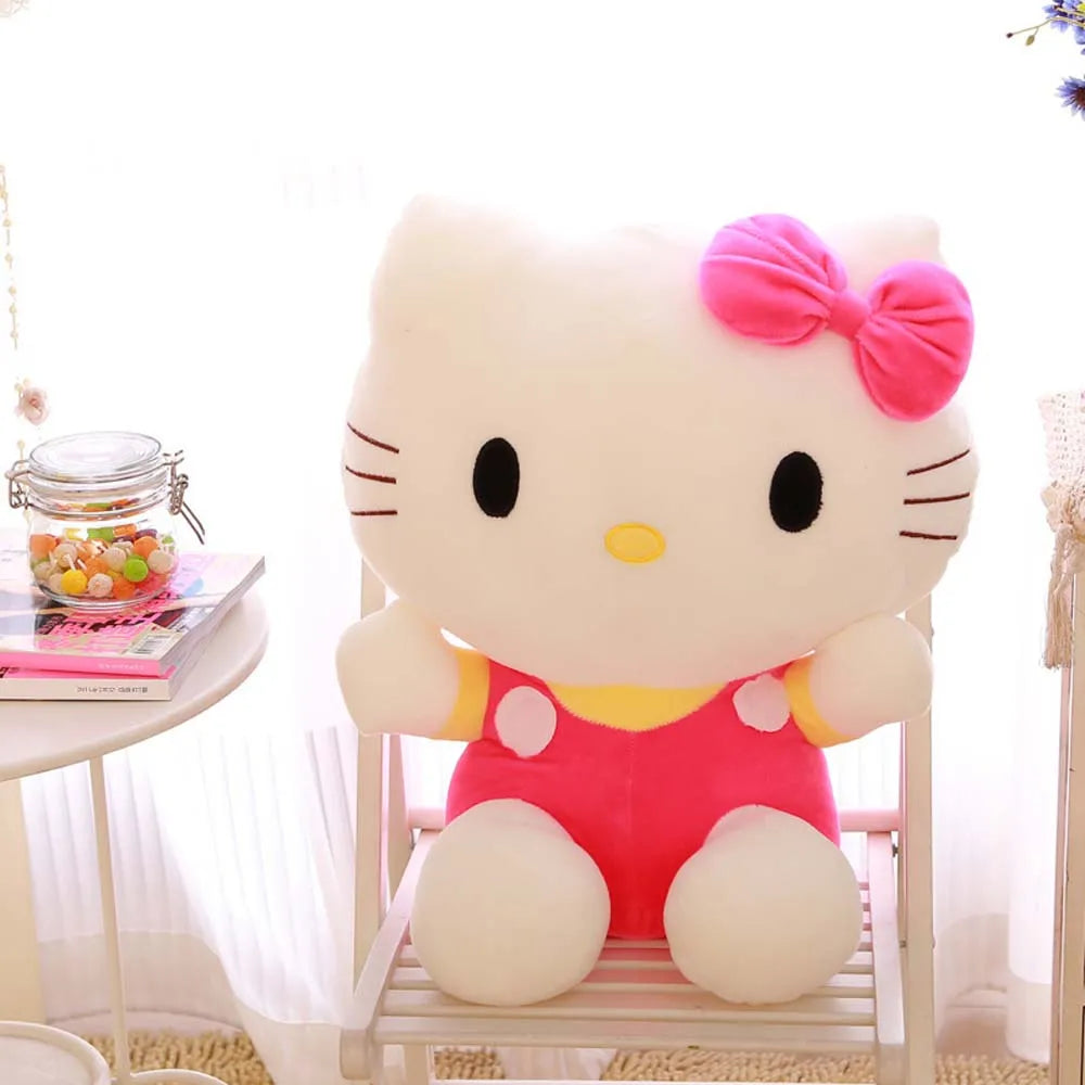 Hello Kitty Plush Toys Cute Sanrio Movie KT Cat peluche Dolls Soft Stuffed kawaii Hello Kitty Toy