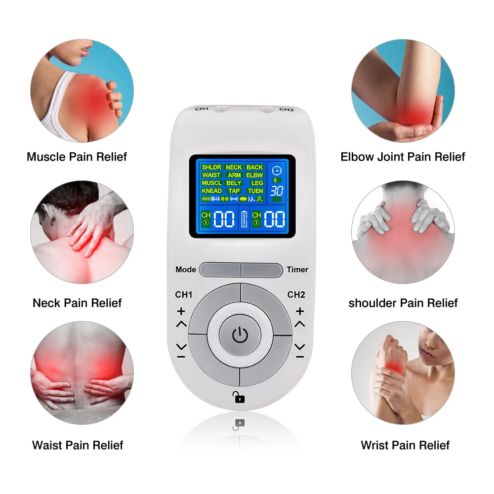 4 Mode EMS Electric Herald Tens Machine Acupuncture Body Massager