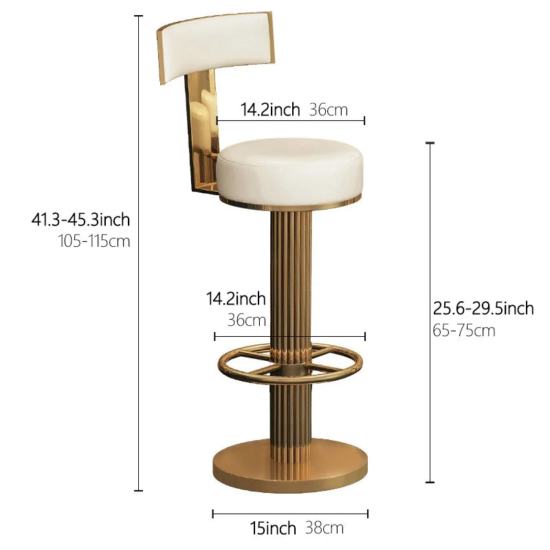 Bar Stools Counter Height Adjustable Swivel Bar Chair