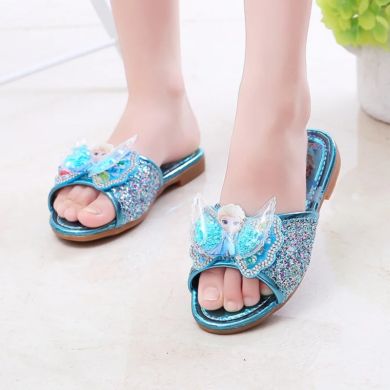 Disney Frozen Elsa Princess  Flat Shoes