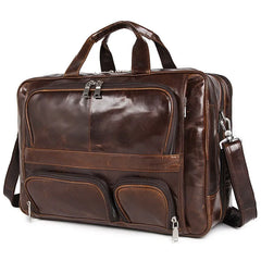 Luxury Men Handbag Men's Genuine Leather Shoulder Bag