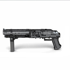 882PCS Military Gun Super Shorty Shotgun Technology Building Block Model Movie Game Weapon Bricks Toys