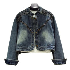 Street Jean Jackets For Women  Designer Stylish Denim Coat Women's