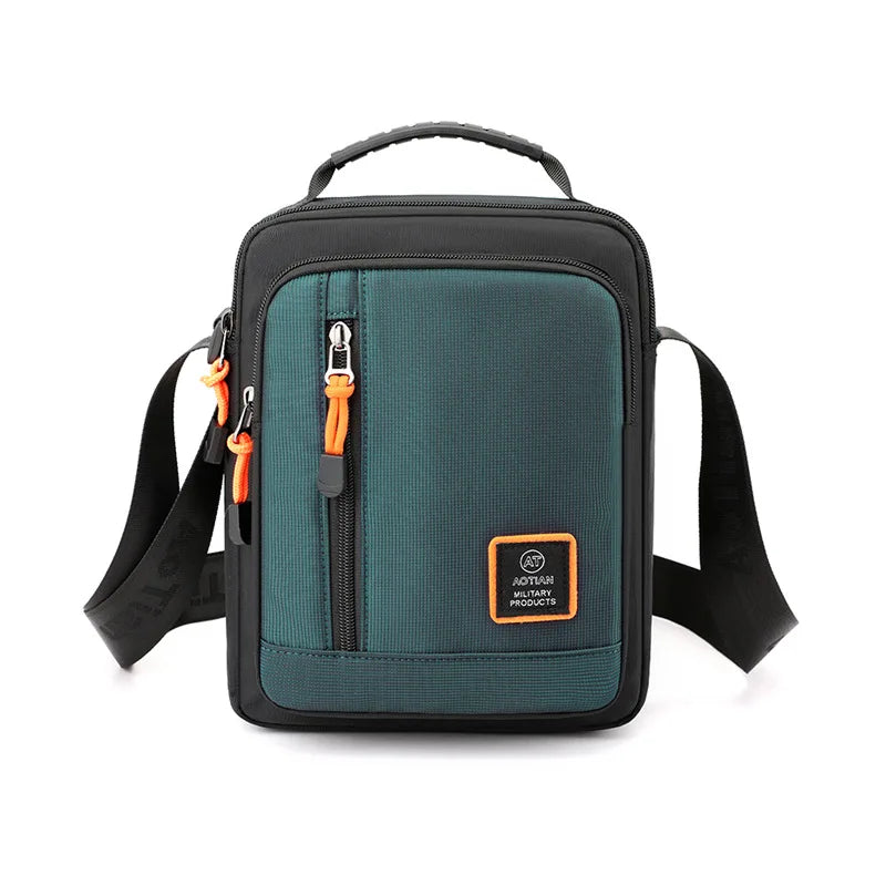 Men's Shoulder Bag Waterproof Small Bag Mobile Phone Man's Messenger Bag Square Bag Travel Crossbody Bags