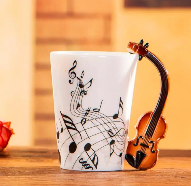 Cute Coffee Tea Milk Stave Mugs