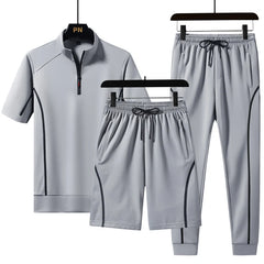 Men's Tracksuit Gym Fitness Badminton Sports Suit Clothes Running Jogging Sport Wear