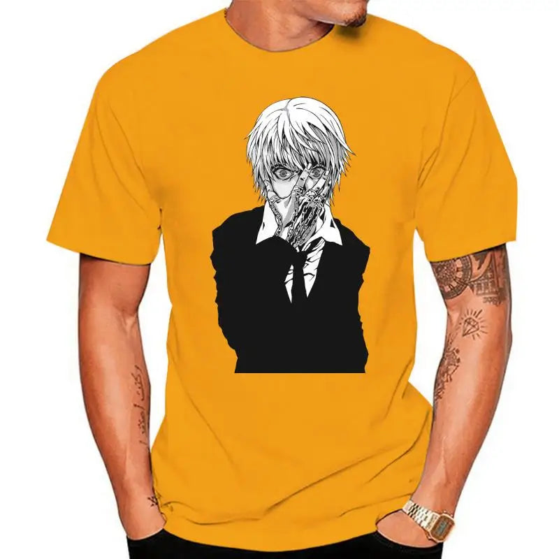 Hunter X Hunter Anime Kurapika Last Kurta Clan Men'S T Shirt Black Top Quality Cool Casual Tee Shirt