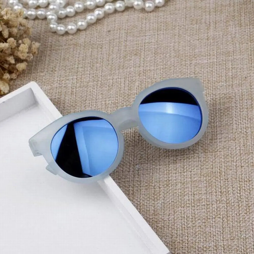 Fashion Retro Round Sunglasses Women Sun Glasses Lens Alloy Kids Sunglasses female Eyewear Frame Driver Goggles Car Accessories