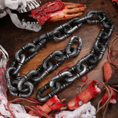 1/2M Halloween Simulation Chain Plastic Shackles Barrier Chain