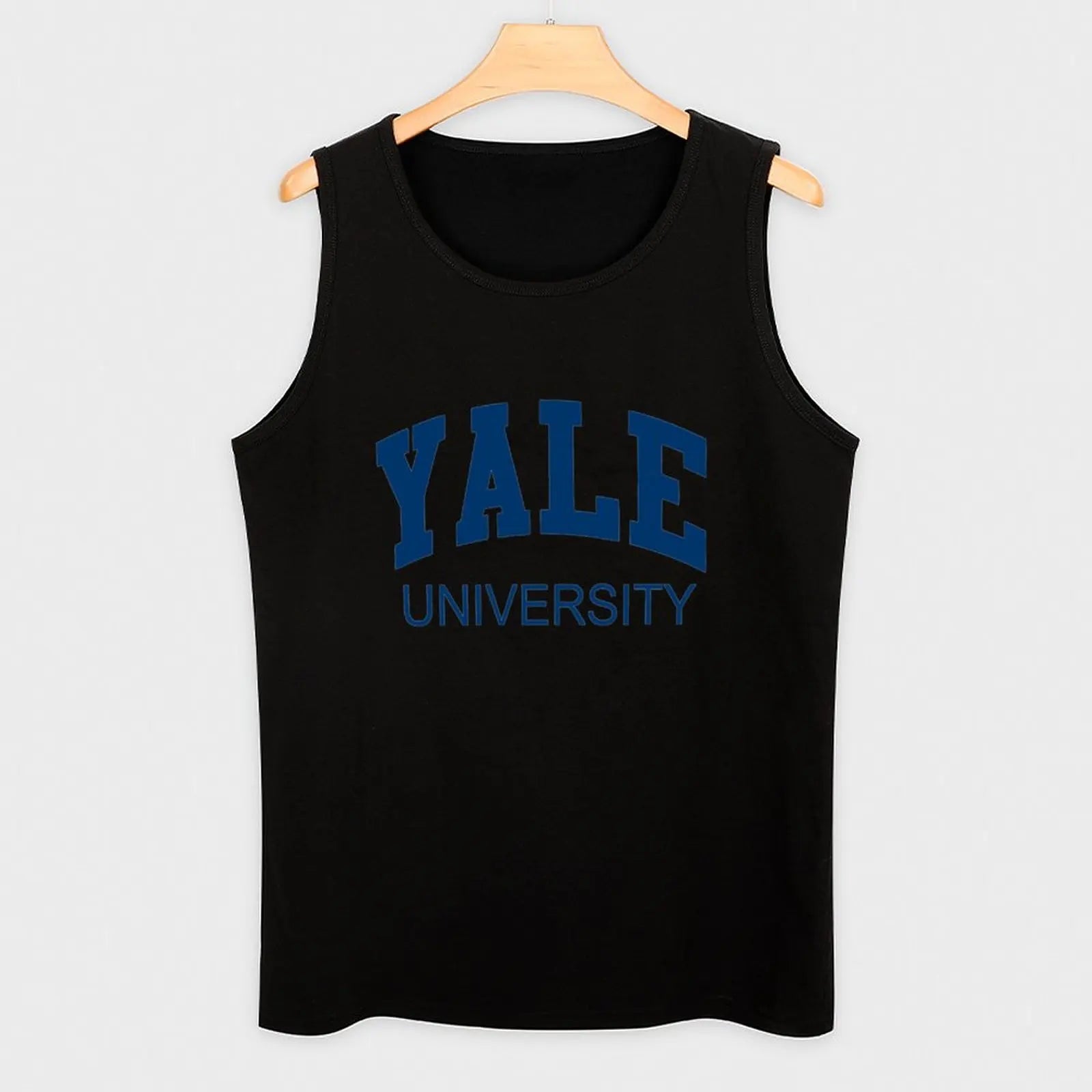 Yale University Tank Top gym men male top gym clothing cotton t-shirts man