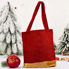 Christmas Tote Bag Snowman Bear Candy Bag