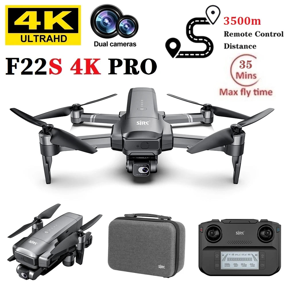 Avoidance Camera 3.5KM 2-Axis EIS Gimbal 5G WIFI GPS Quadcopter Professional RC Drone