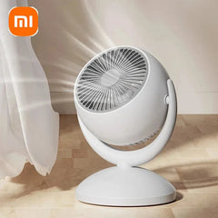 Xiaomi Air Cooling Fan Household Strong Wind Cycling 4 Speed Adjustable 360° Rotation USB Desktop Silent Air Cooling Fan