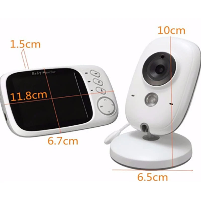 Video Baby Monitor Mother Kids 2.4G Two-way Audio Night Vision Video Surveillance Cameras