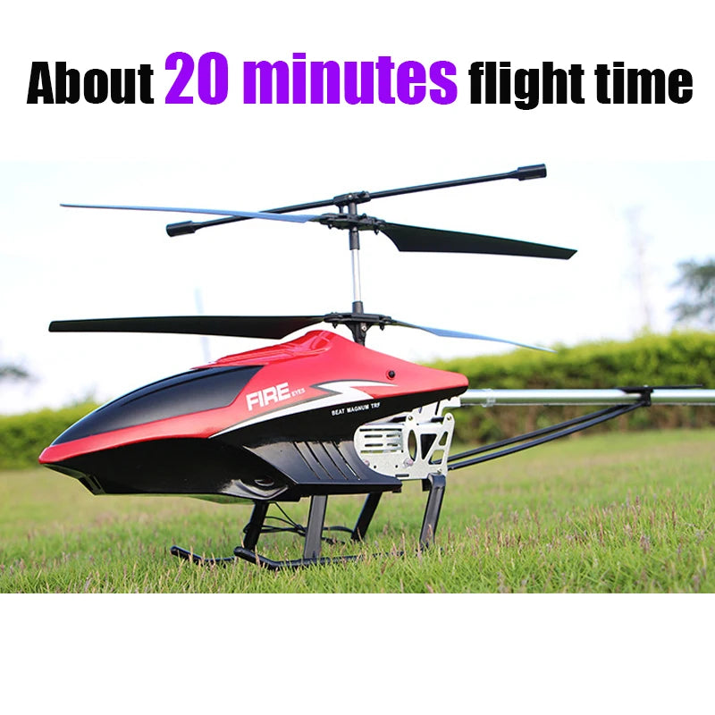 Large Remote Control Helicopter 80cm Extra 3.5CH 2.4G Rc Drone Durable Charging Toy Drone Model UAV Outdoor Aircraft Helicopter