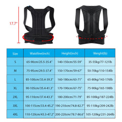 New Upper Back Posture Corrector Posture Clavicle Support Corrector Back Straight Shoulders