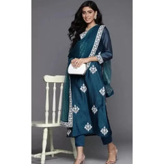 Beautiful Kurti Pant Set Party Wear Salwar Kameez Set