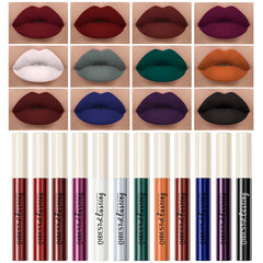 Nude Matte Lip Gloss 24 Colors Long-lasting Velvet Lipstick