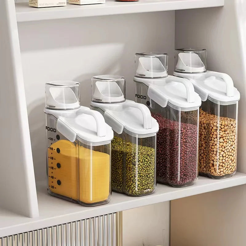 Airtight Food Storage Containers Cereal Dispenser Cereal Container Storage Box