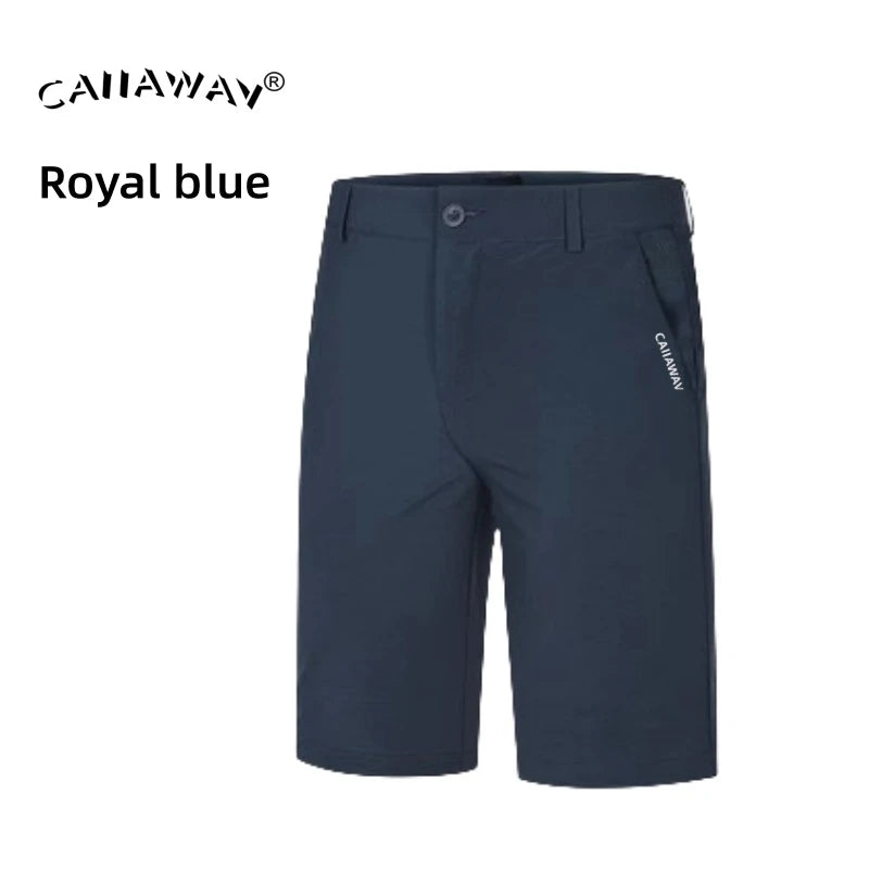 CAIIAWAV Golf Men's Shorts Summer Refreshing Breathable Comfortable Cotton Casual Clothing Sports