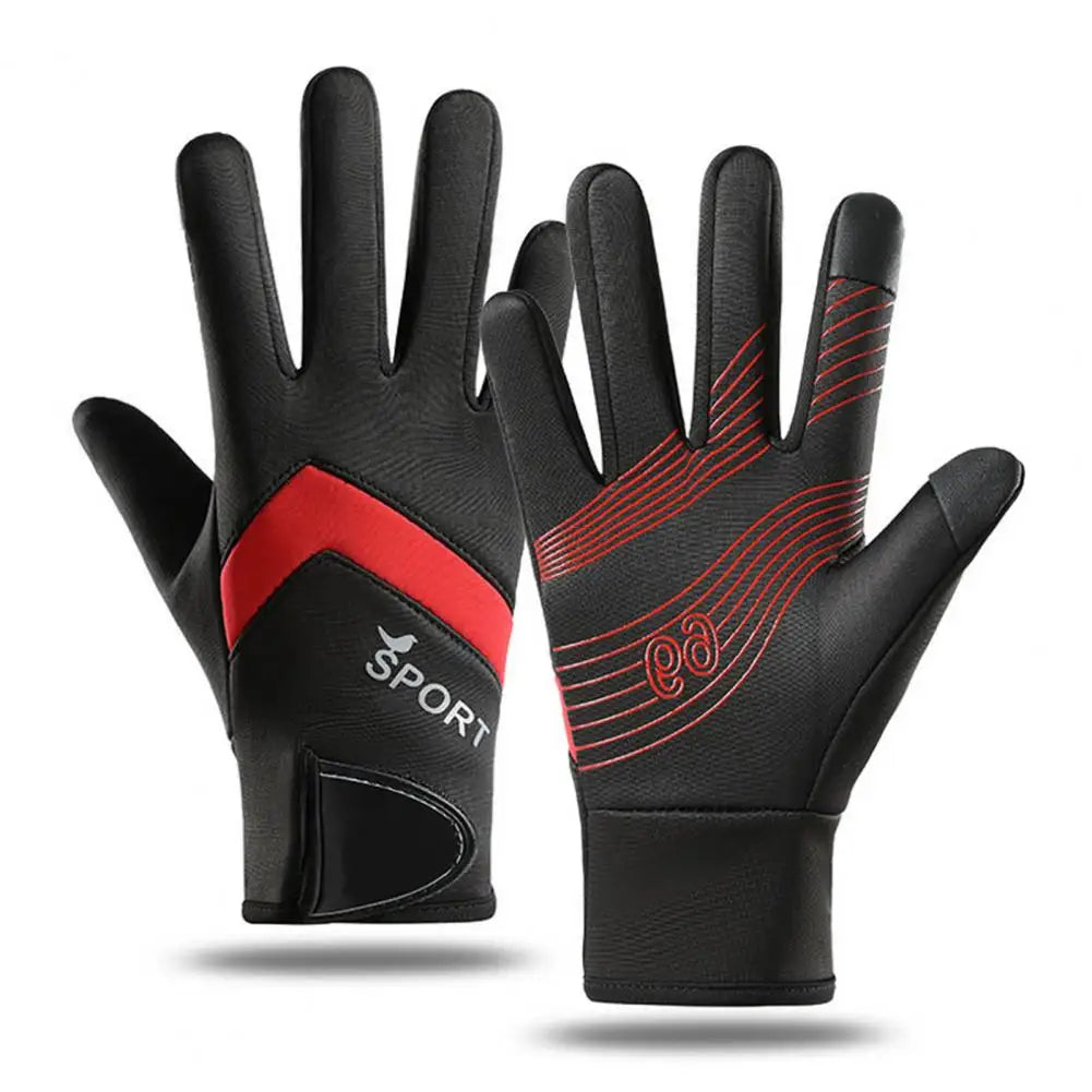 Weather Windproof Gloves Windproof Thermal Gloves for Weather Skiing Snowboarding Waterproof Grip Snow for Men for Cycling