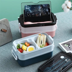 Portable Lunch Box Save Space Durable Fashion Demand Essential Leak-proof Lunch Box