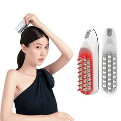 EMS Micro Electric Import Hair Care Comb, Multi-function Meridian Massage Comb