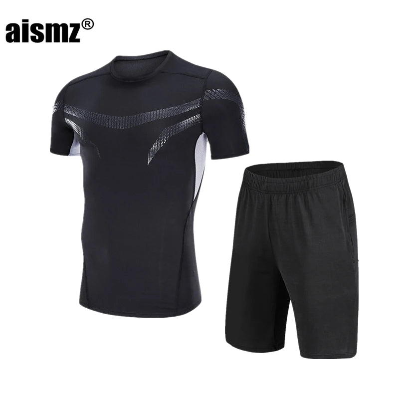 Men's Tracksuit Gym Fitness badminton Sports Suit